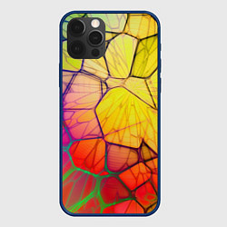 Чехол iPhone 12 Pro Абстрактные цветные фигуры