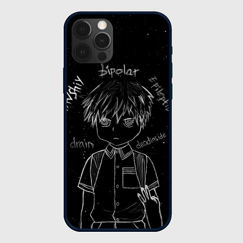 Чехол iPhone 12 Pro Eternal Despair / 3D-Черный – фото 1