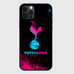 Чехол iPhone 12 Pro Tottenham - neon gradient