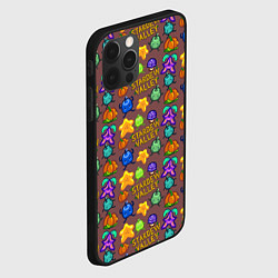 Чехол для iPhone 12 Pro Stardew Valley pattern brown, цвет: 3D-черный — фото 2