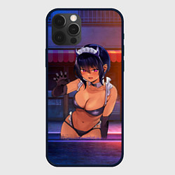 Чехол для iPhone 12 Pro Моя новая горничная очень подозрительна, цвет: 3D-черный