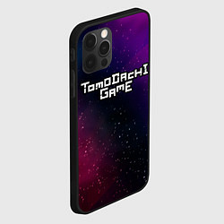 Чехол для iPhone 12 Pro Tomodachi Game gradient space, цвет: 3D-черный — фото 2
