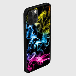 Чехол для iPhone 12 Pro Эйфория в дыму, цвет: 3D-черный — фото 2