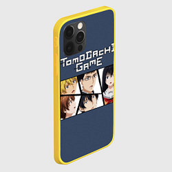 Чехол для iPhone 12 Pro Tomodachi Game - игра друзей, цвет: 3D-желтый — фото 2