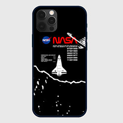 Чехол для iPhone 12 Pro Nasa - звёзды, цвет: 3D-черный