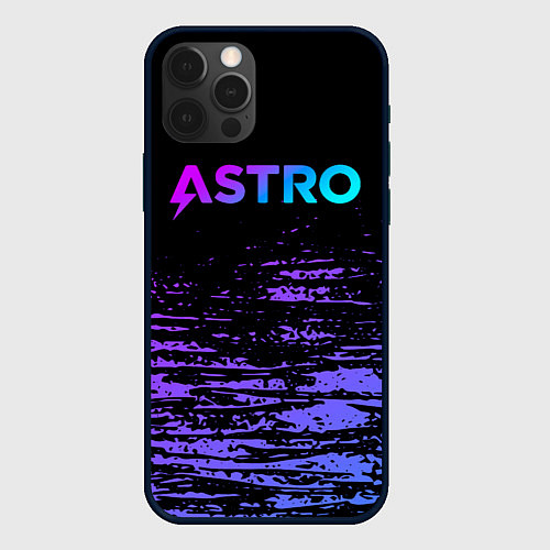 Чехол iPhone 12 Pro Astro -градиент / 3D-Черный – фото 1