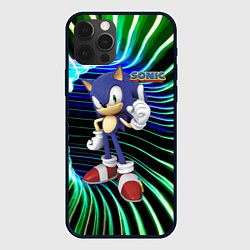 Чехол iPhone 12 Pro Sonic - hedgehog - video game