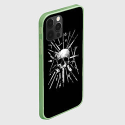 Чехол для iPhone 12 Pro Могила воина, цвет: 3D-салатовый — фото 2