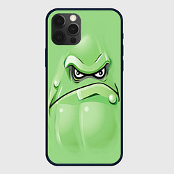 Чехол для iPhone 12 Pro Plants vs Zombies Кабачок, цвет: 3D-черный