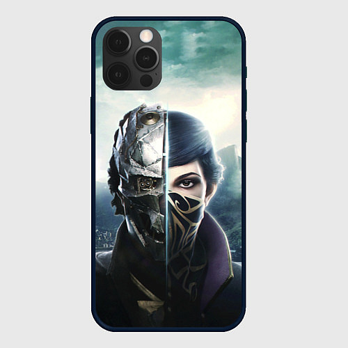 Чехол iPhone 12 Pro Dishonored - Эмили Колдуин / 3D-Черный – фото 1