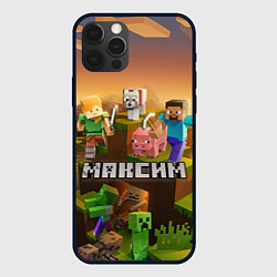 Чехол iPhone 12 Pro Максим Minecraft