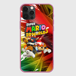 Чехол iPhone 12 Pro Tiger-Bowser - Super Mario 3D World