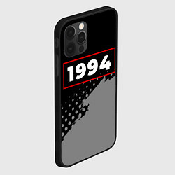 Чехол для iPhone 12 Pro 1994 - в красной рамке на темном, цвет: 3D-черный — фото 2