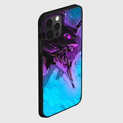 Чехол для iPhone 12 Pro Neon Genesis Evangelion - Eva 01, цвет: 3D-черный — фото 2