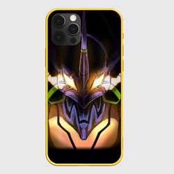 Чехол для iPhone 12 Pro Eva 01: Evangelion, цвет: 3D-желтый