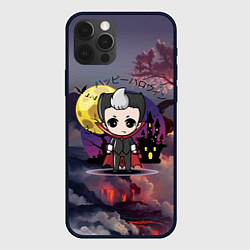 Чехол iPhone 12 Pro Японский вампир - малолетка - сакура