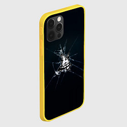 Чехол для iPhone 12 Pro Trollface мем, цвет: 3D-желтый — фото 2