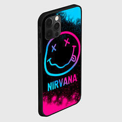 Чехол для iPhone 12 Pro Nirvana - neon gradient, цвет: 3D-черный — фото 2