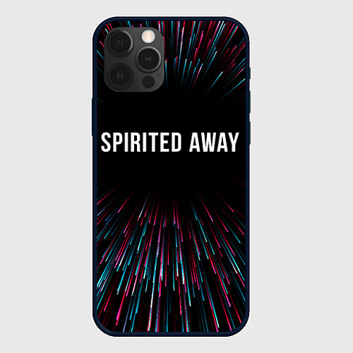 Чехол iPhone 12 Pro Spirited Away infinity / 3D-Черный – фото 1