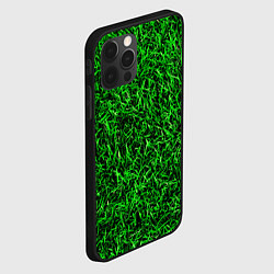 Чехол для iPhone 12 Pro Трава, цвет: 3D-черный — фото 2