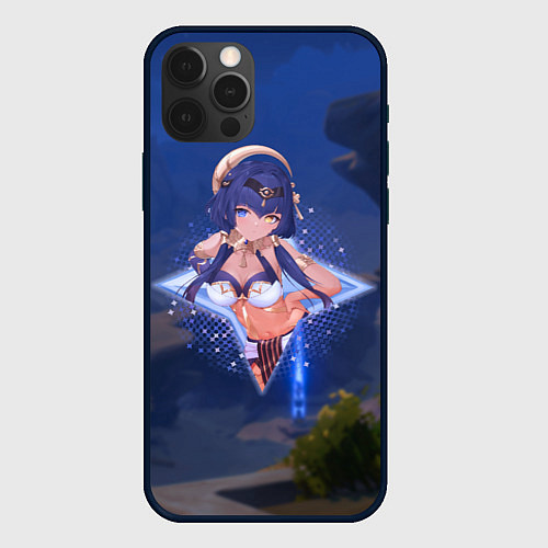 Чехол iPhone 12 Pro Кандакия в примогеме / 3D-Черный – фото 1