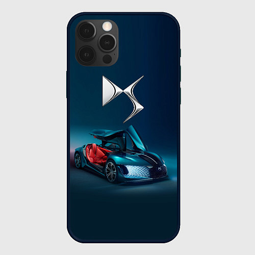 Чехол iPhone 12 Pro Citroen DS Spirit Concept / 3D-Черный – фото 1