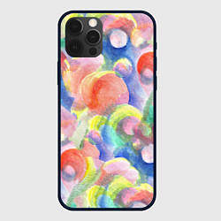 Чехол для iPhone 12 Pro Пузырики, цвет: 3D-черный