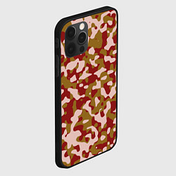 Чехол для iPhone 12 Pro Камуфляж German Desert, цвет: 3D-черный — фото 2