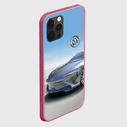 Чехол для iPhone 12 Pro Buick concept в пустыне, цвет: 3D-малиновый — фото 2