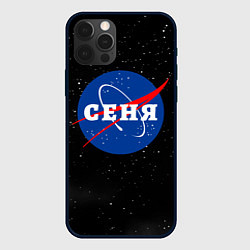 Чехол для iPhone 12 Pro Сеня Наса космос, цвет: 3D-черный