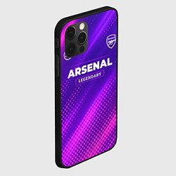 Чехол для iPhone 12 Pro Arsenal legendary sport grunge, цвет: 3D-черный — фото 2