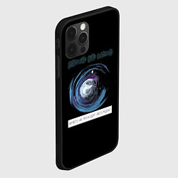 Чехол для iPhone 12 Pro Круги на воде, цвет: 3D-черный — фото 2