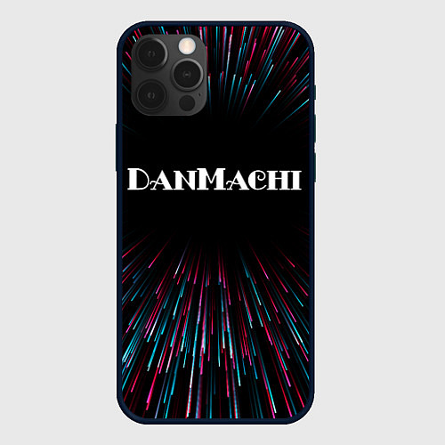 Чехол iPhone 12 Pro DanMachi infinity / 3D-Черный – фото 1