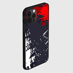 Чехол для iPhone 12 Pro Абстрактные брызги, цвет: 3D-черный — фото 2
