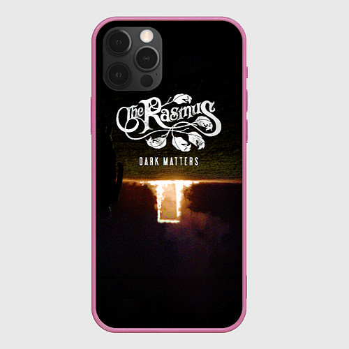 Чехол iPhone 12 Pro Dark Matters - The Rasmus / 3D-Малиновый – фото 1