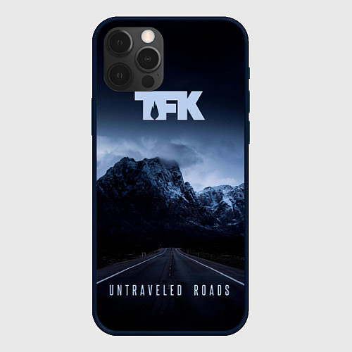 Чехол iPhone 12 Pro Untraveled Road - Thousand Foot Krutch / 3D-Черный – фото 1