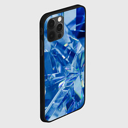 Чехол для iPhone 12 Pro Кристаллики, цвет: 3D-черный — фото 2