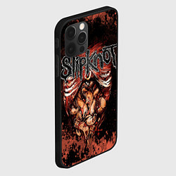 Чехол для iPhone 12 Pro Slipknot horror, цвет: 3D-черный — фото 2