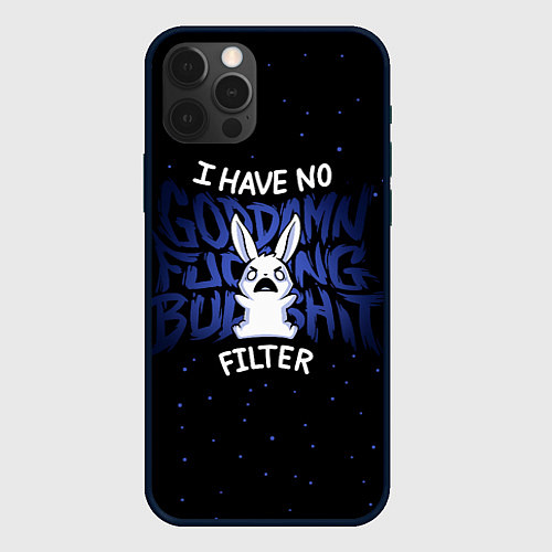 Чехол iPhone 12 Pro I have no filter / 3D-Черный – фото 1