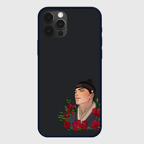 Чехол iPhone 12 Pro Маковый Юн Сын Хо / 3D-Черный – фото 1