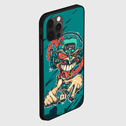 Чехол для iPhone 12 Pro Маска репера-монстра, цвет: 3D-черный — фото 2