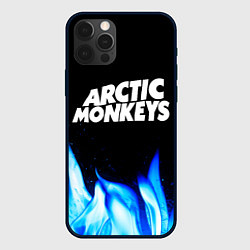 Чехол iPhone 12 Pro Arctic Monkeys blue fire