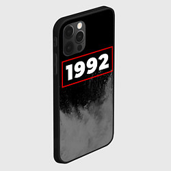 Чехол для iPhone 12 Pro 1992 - в красной рамке на темном, цвет: 3D-черный — фото 2