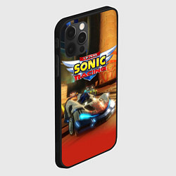 Чехол для iPhone 12 Pro Team Sonic racing - hedgehog - video game, цвет: 3D-черный — фото 2