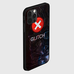 Чехол для iPhone 12 Pro GLITCH - Визуальная ошибка, цвет: 3D-черный — фото 2