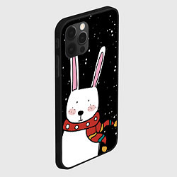 Чехол для iPhone 12 Pro Кролик символ 2023 года, цвет: 3D-черный — фото 2