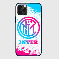 Чехол iPhone 12 Pro Inter neon gradient style