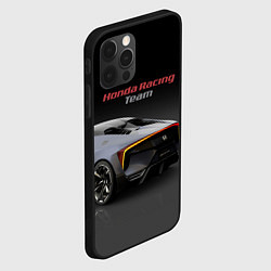 Чехол для iPhone 12 Pro Honda Racing Team - Japan, цвет: 3D-черный — фото 2