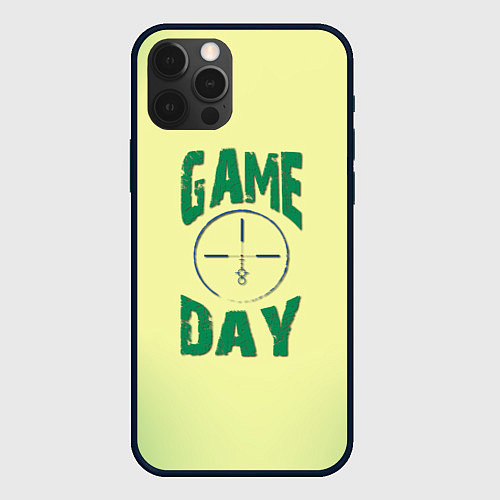 Чехол iPhone 12 Pro Game day / 3D-Черный – фото 1