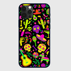 Чехол iPhone 12 Pro Mexican motifs